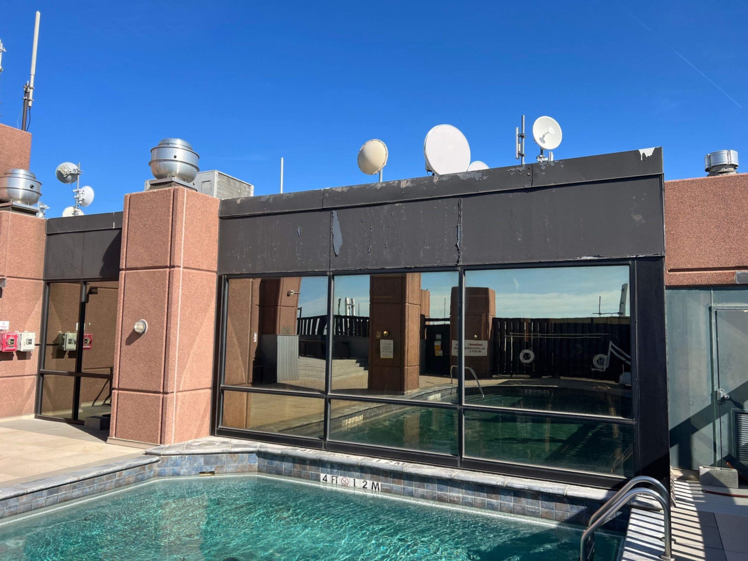 hotel exterior painting
