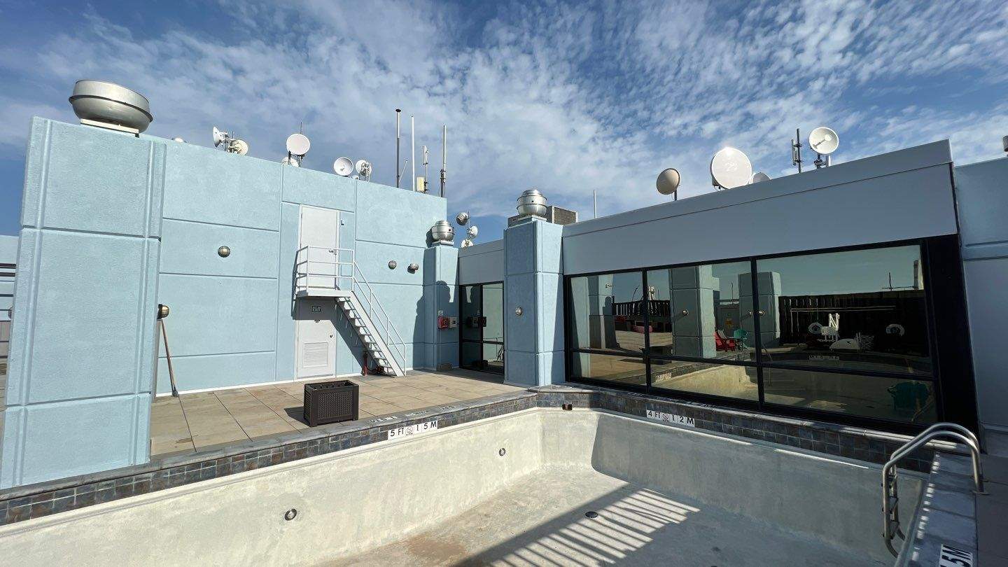 Westin Hotel Rooftop Painting