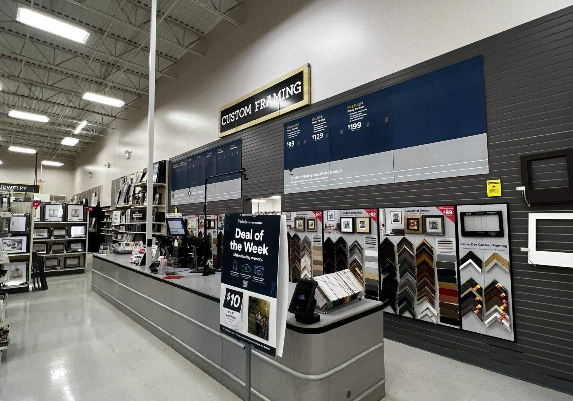 retail store painting dallas